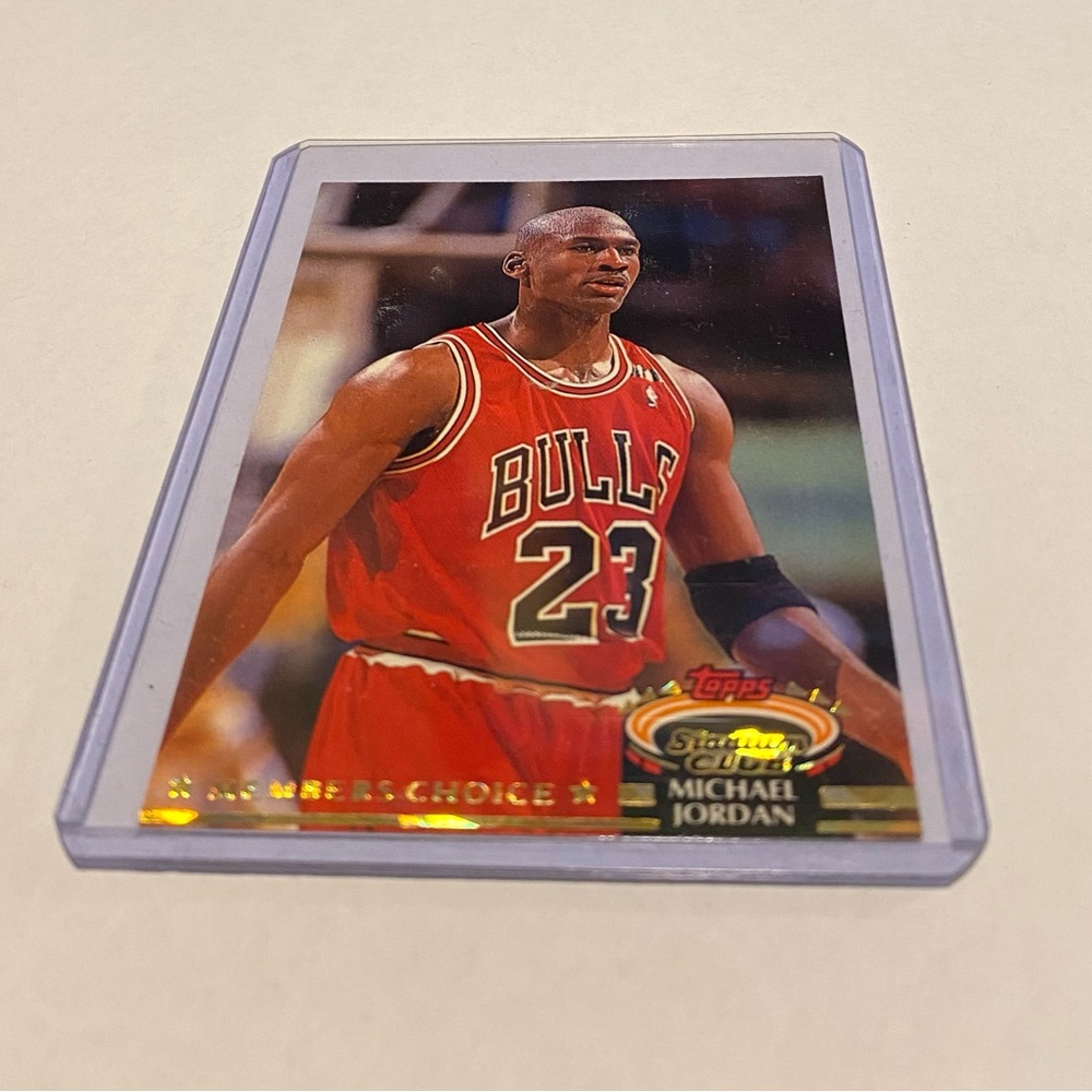 Michael Jordan 1993 Topps Stadium Club Members Choice Basketball card Vintage
